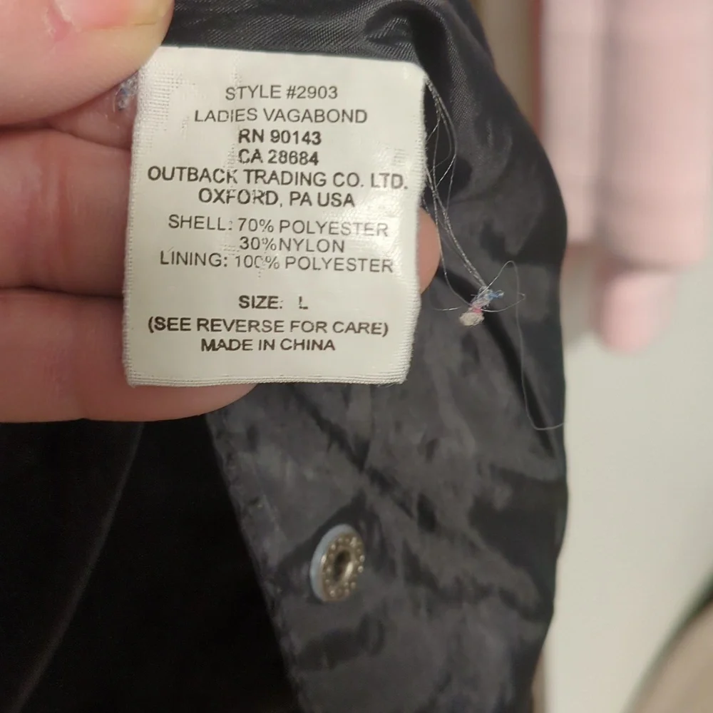Outback Company Ltd Vagabond Jacket Women’s Black Utility Hooded Coat